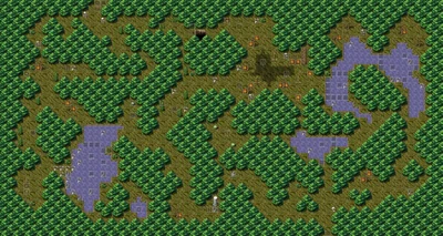 Forest of Sabbath map art from the wiki